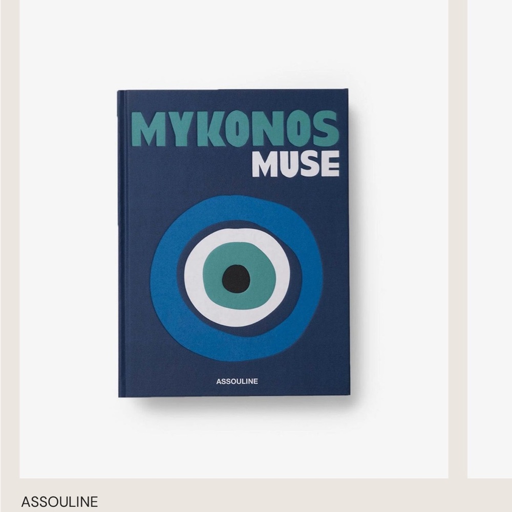 Assouline Mykonos Muse Blue Edition